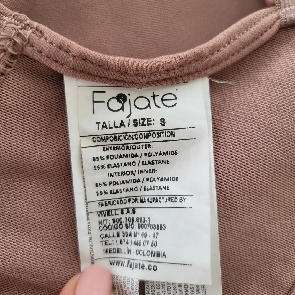 Fajate Colombian Shapewear: Post-surgical Body Shaper — Size S